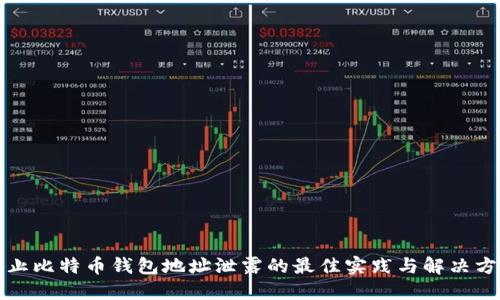防止比特币钱包地址泄露的最佳实践与解决方案