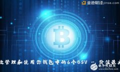 如何有效管理和使用你钱包中的6个BSV - 价值最大